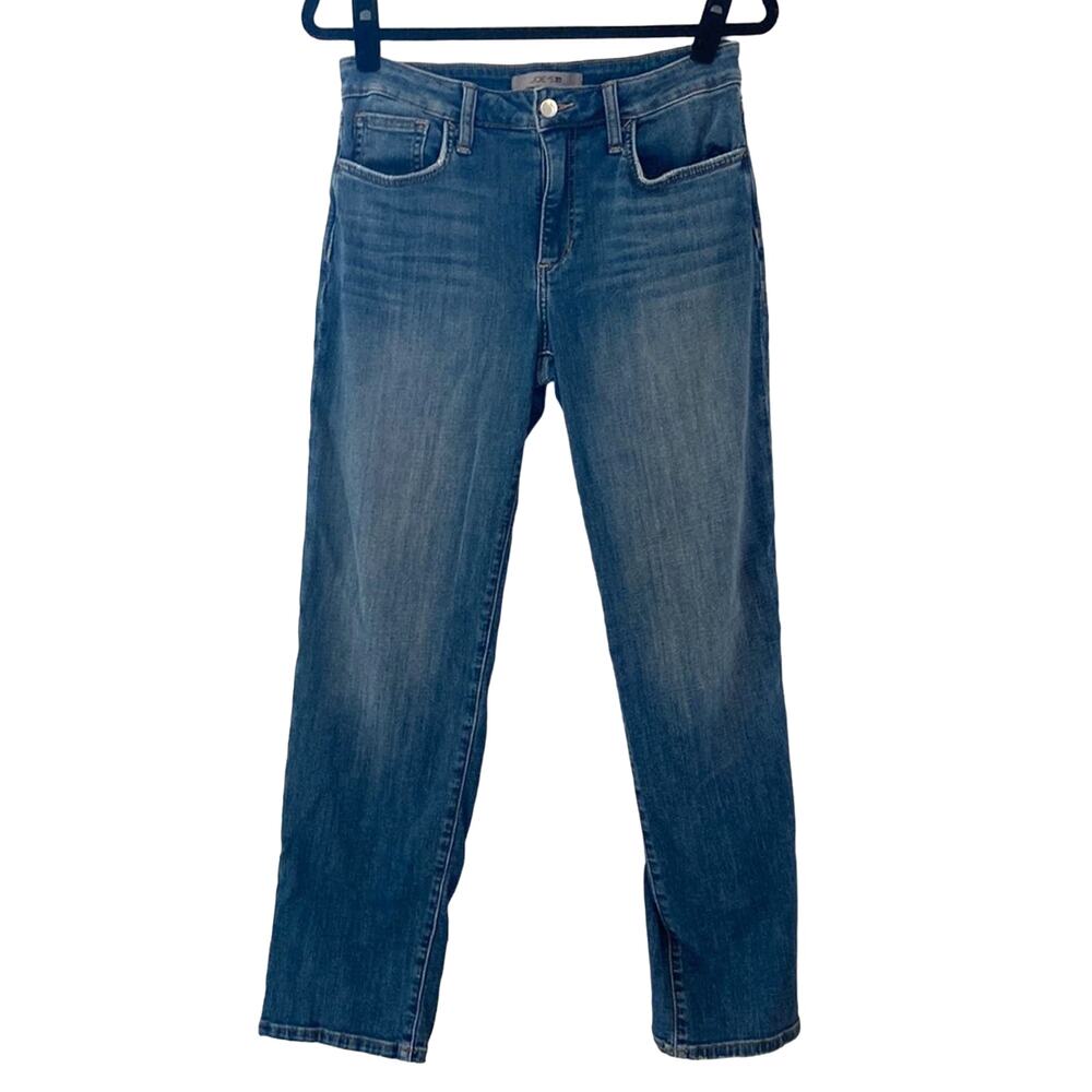 Joe's Jeans Straight Leg Boyfriend Jeans Women's Size 27 Medium Wash Mid Rise